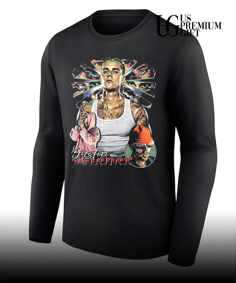 Justin Bieber portrait vintage shirt