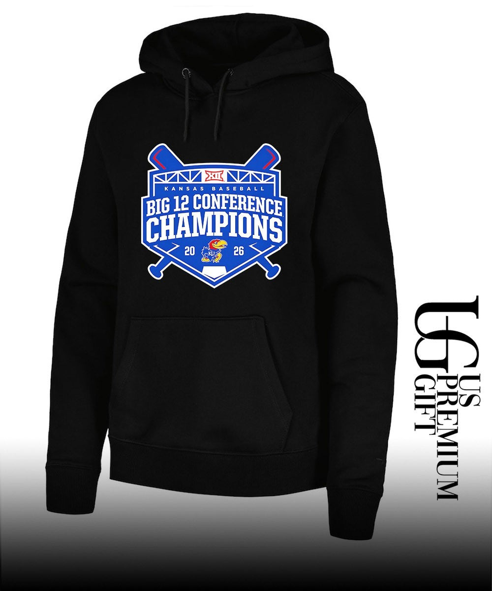 Kansas Jayhawks 2026 Big 12 Baseball Regular Season Champions logo shirt