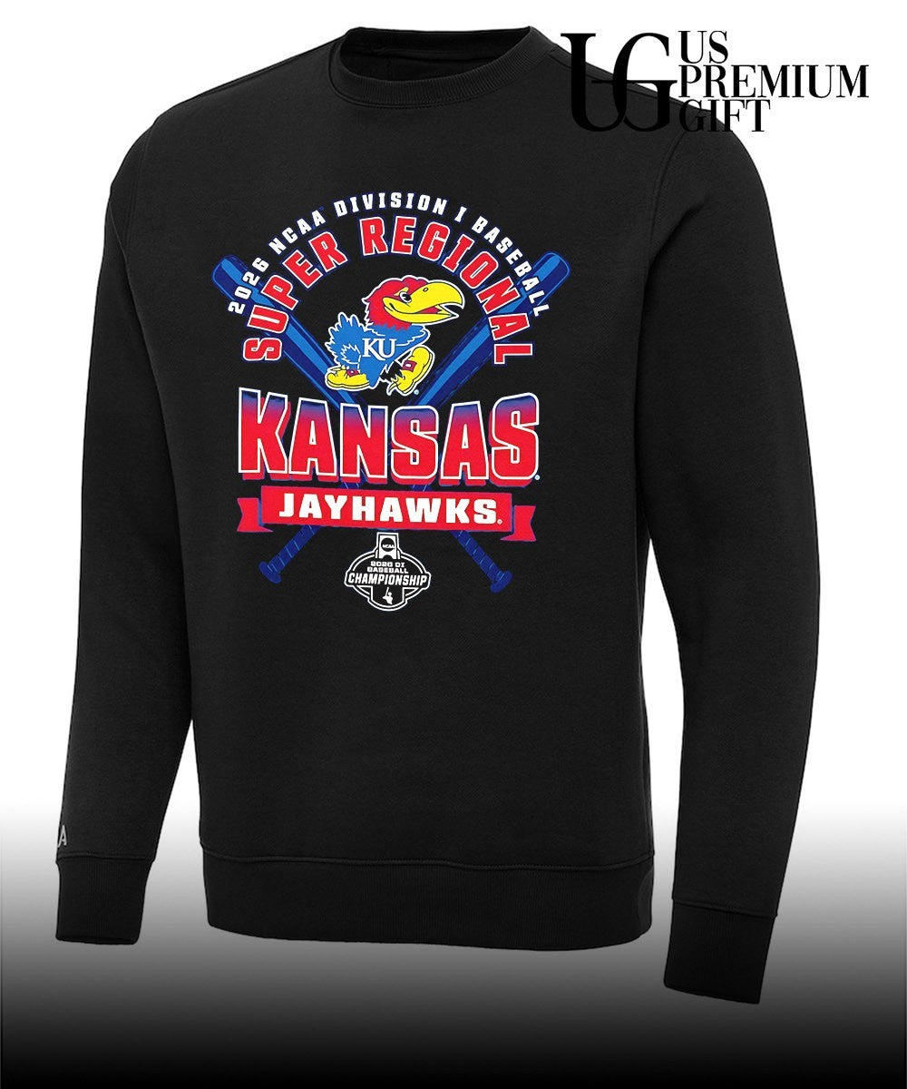 Kansas Jayhawks 2026 NCAA Division I Baseball Super Regional Championship shirt