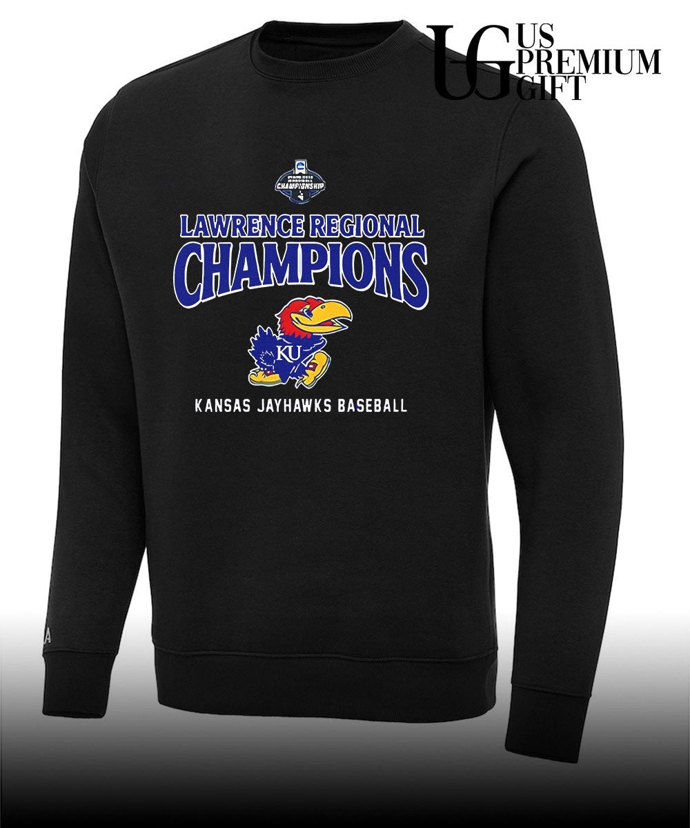 Kansas Jayhawks Baseball Lawrence Regional Champions 2026 shirt
