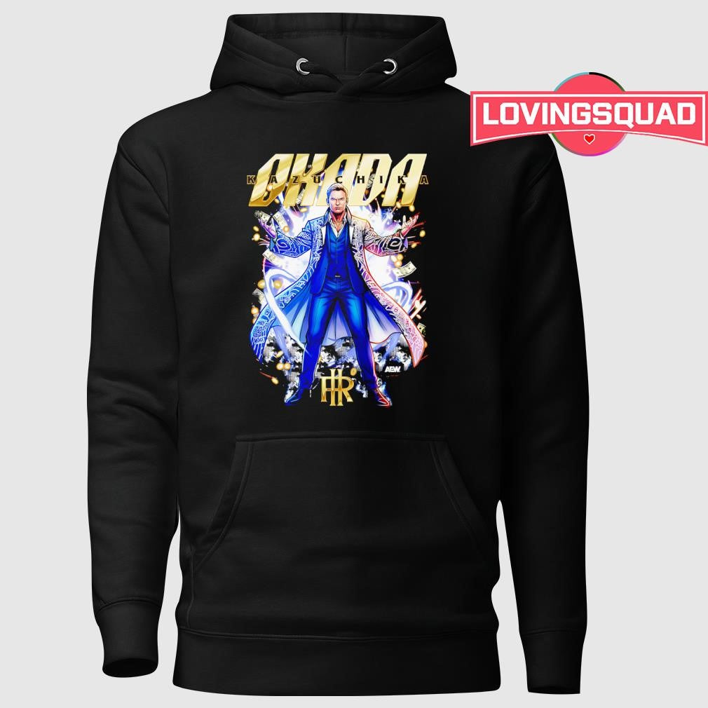 Kazuchika Okada cartoon shirt