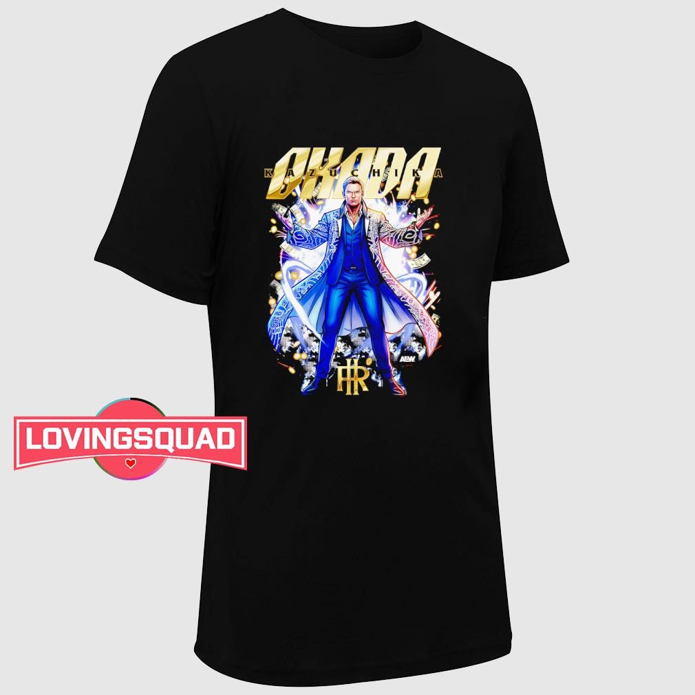 Kazuchika Okada cartoon shirt
