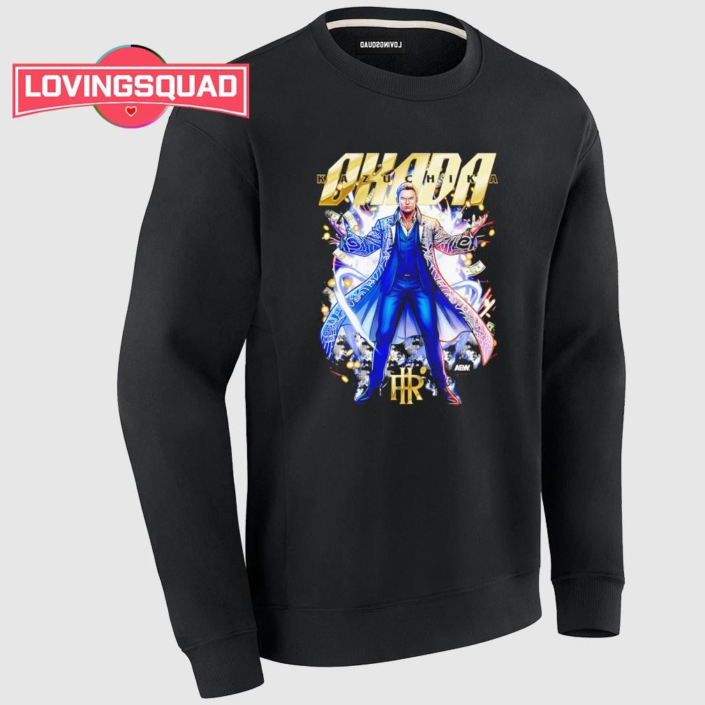Kazuchika Okada cartoon shirt