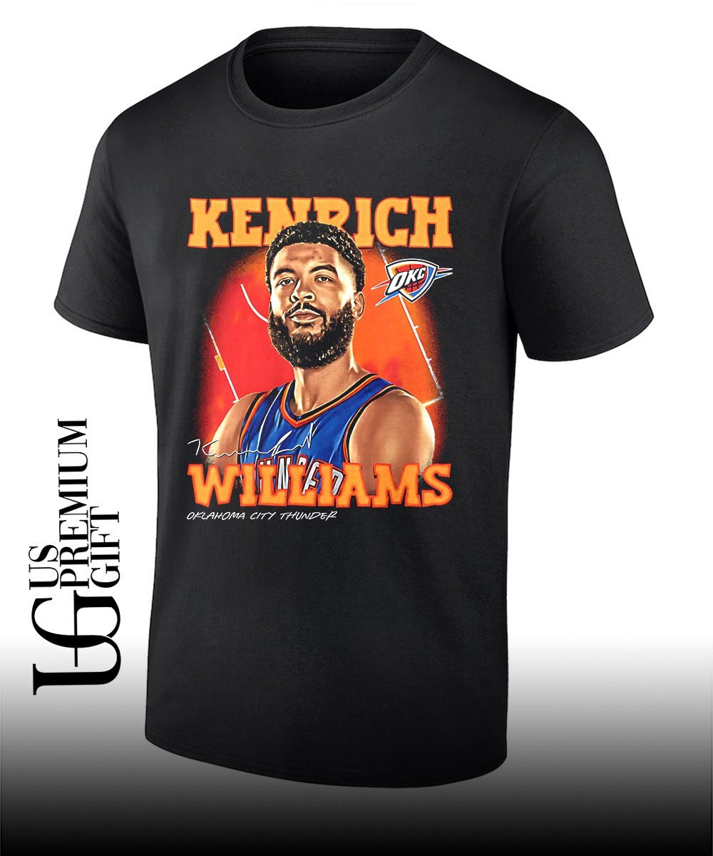 Kenrich Williams Oklahoma City Thunder NBA 2026 Playoffs signature shirt