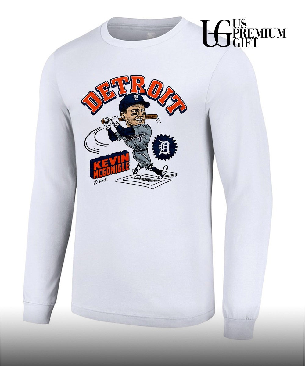 Kevin McGonigle Detroit Tigers baseball 2026 caricature shirt