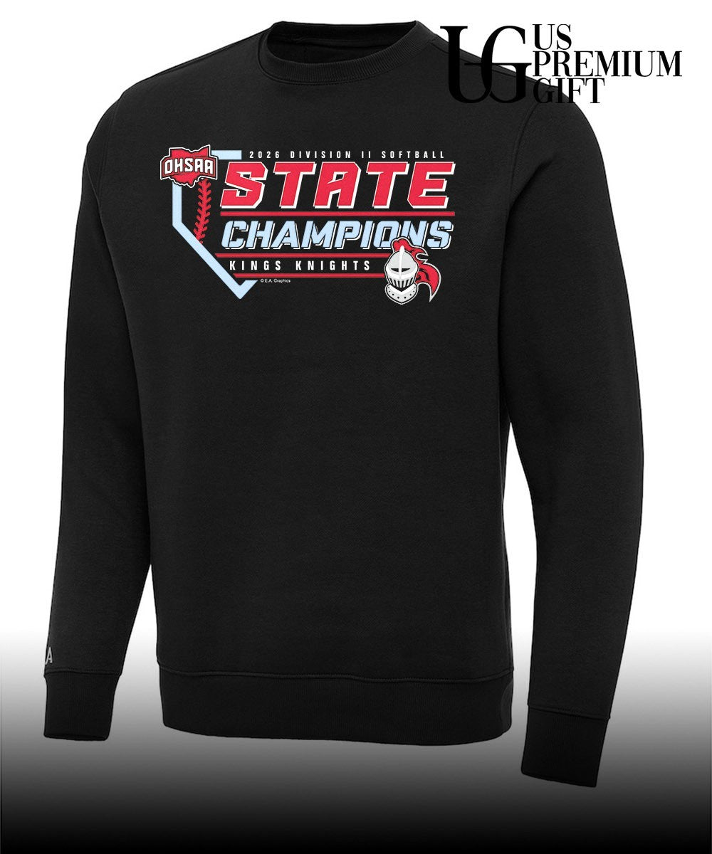 Kings Knights 2026 OHSAA Division II Softball State Champions shirt