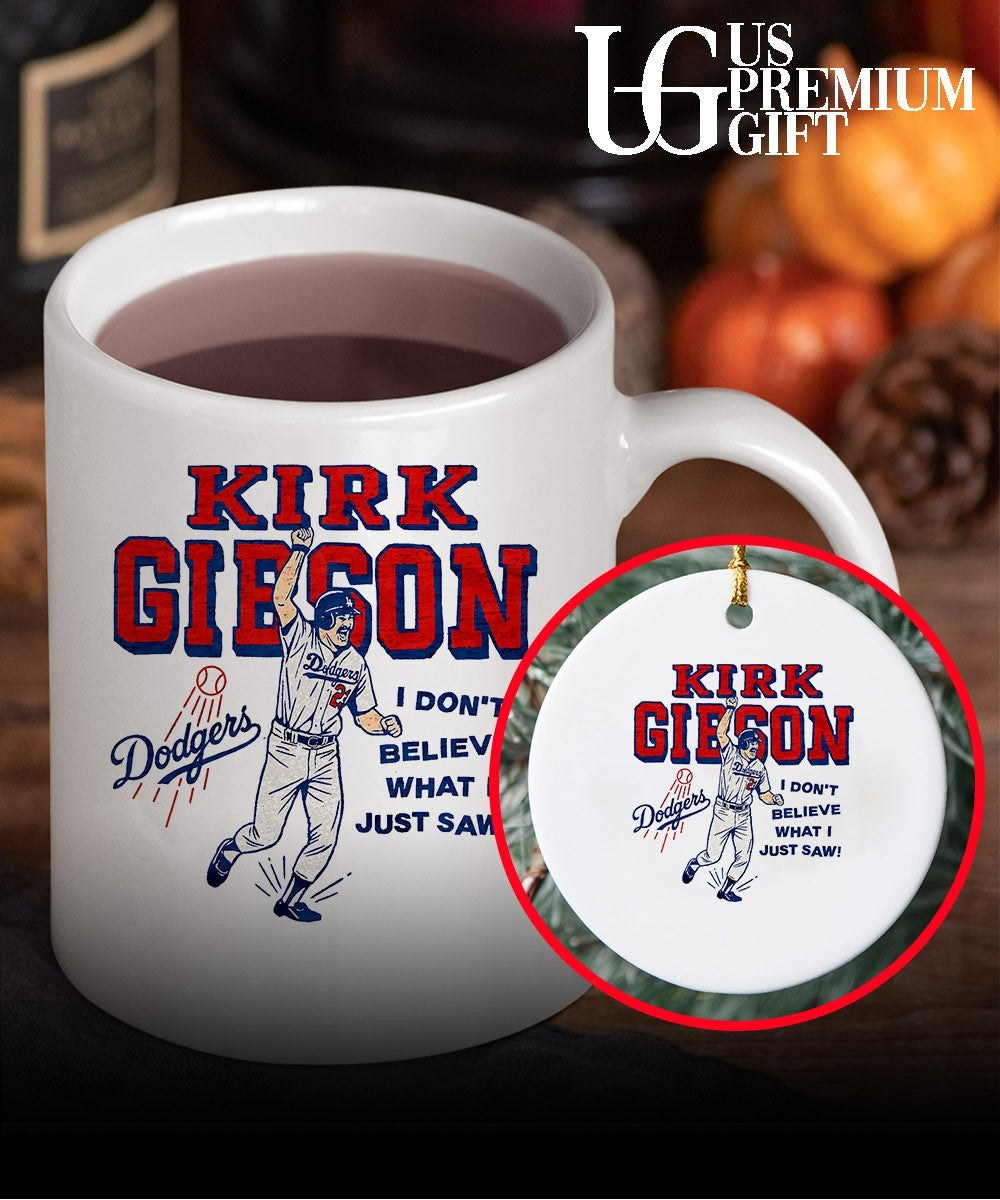 Kirk Gibson Los Angeles Dodgers baseball I don’t believe what I just saw shirt