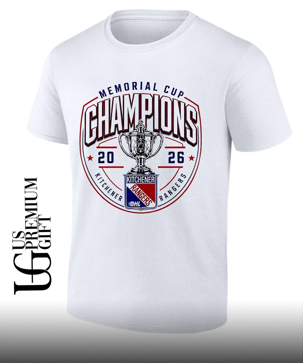 Kitchener Rangers 2026 Champions Memorial Cup logo shirt