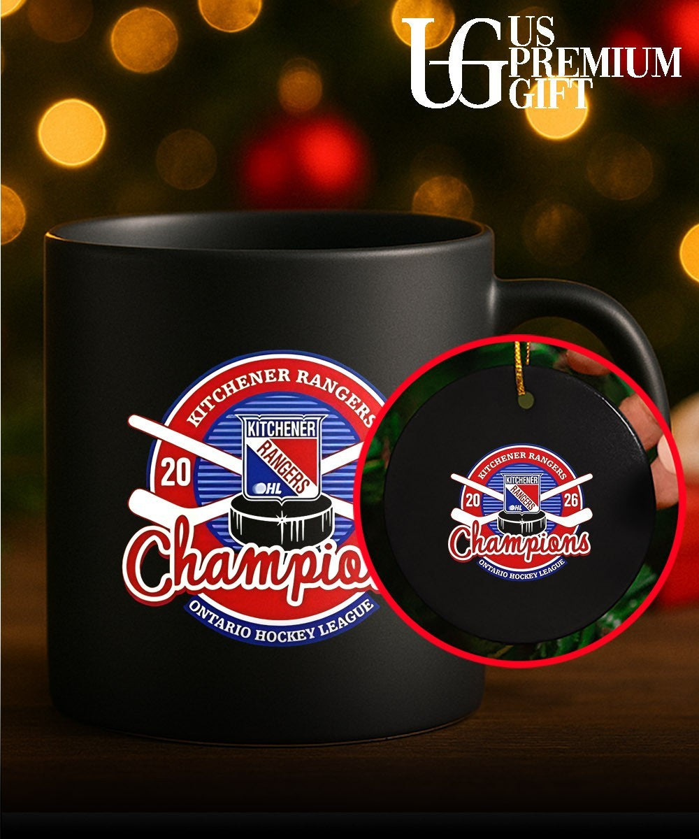 Kitchener Rangers 2026 OHL Champions shirt