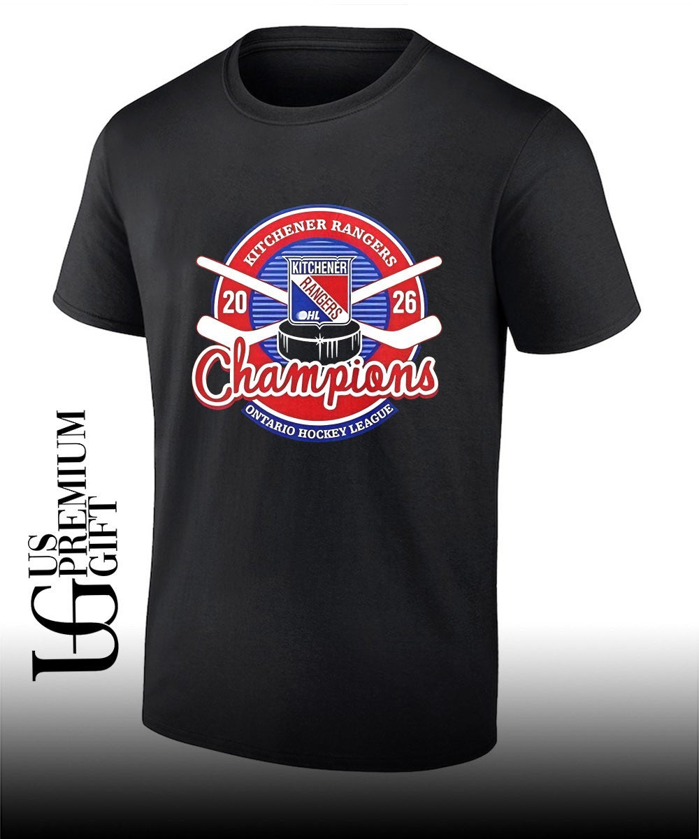 Kitchener Rangers 2026 OHL Champions shirt