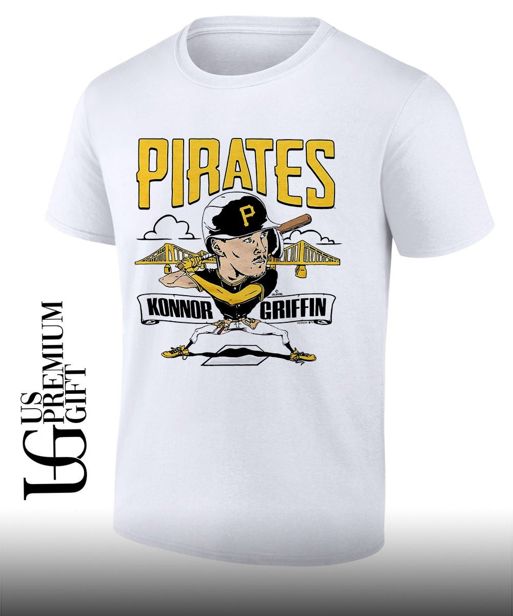 Konnor Griffin player Pittsburgh Pirates baseball 2026 MLB caricature shirt