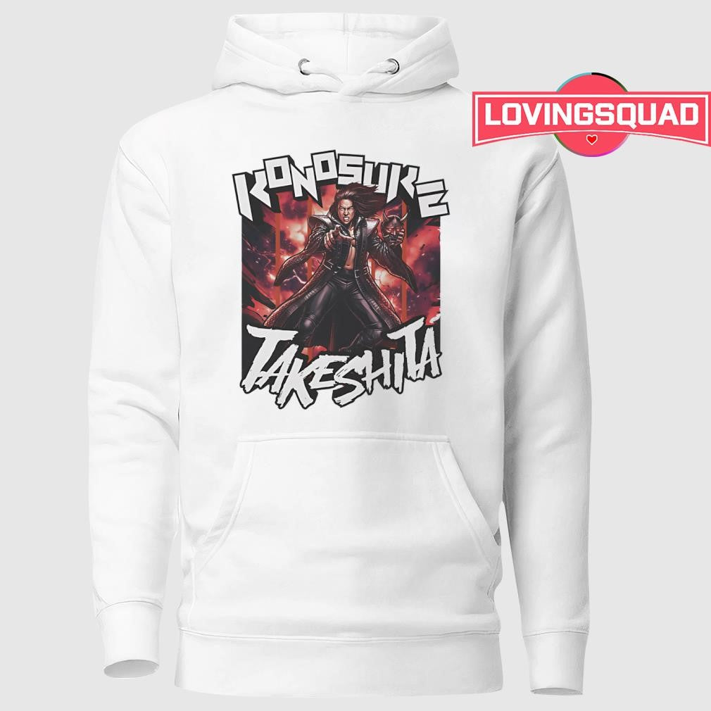 Konosuke Takeshita cartoon shirt