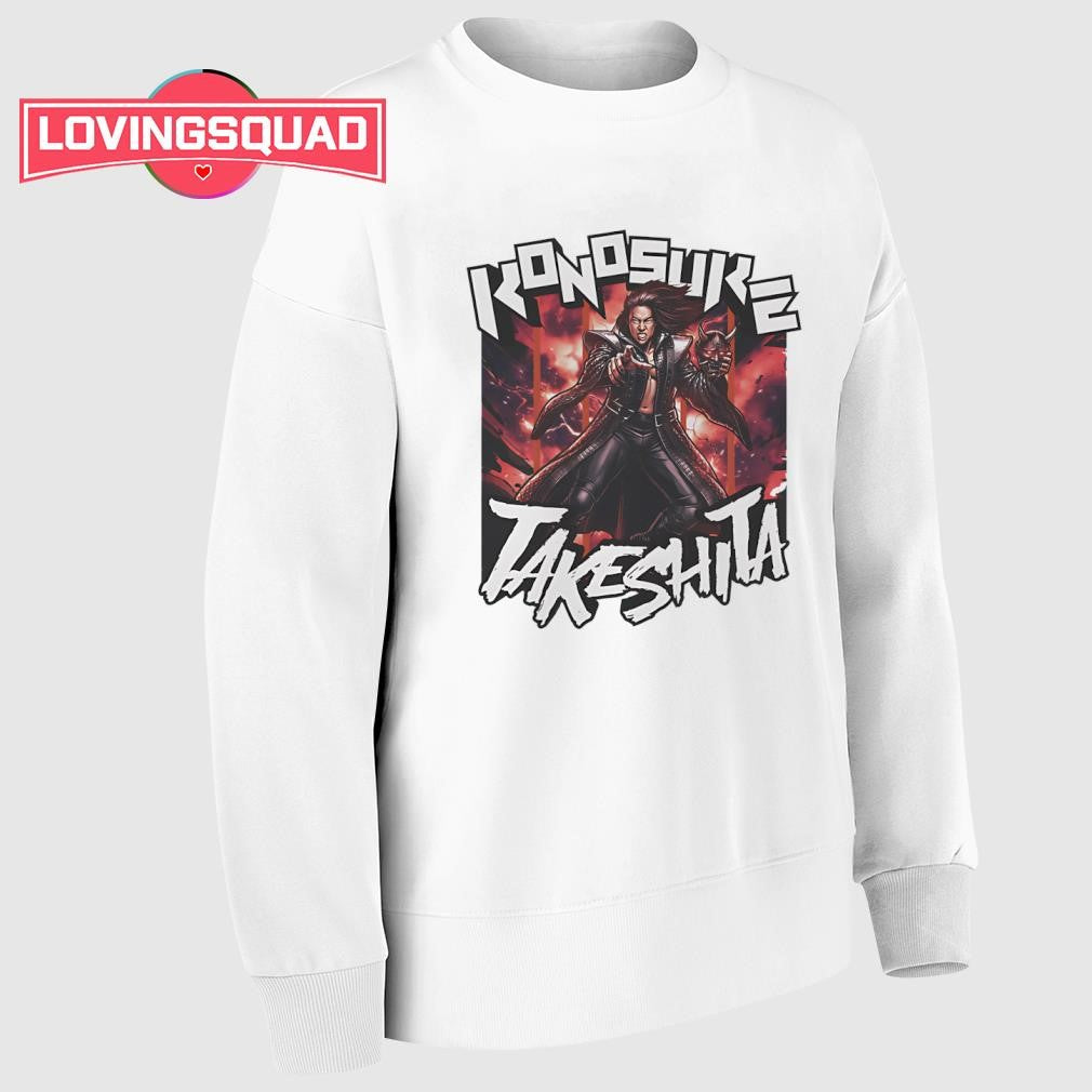 Konosuke Takeshita cartoon shirt