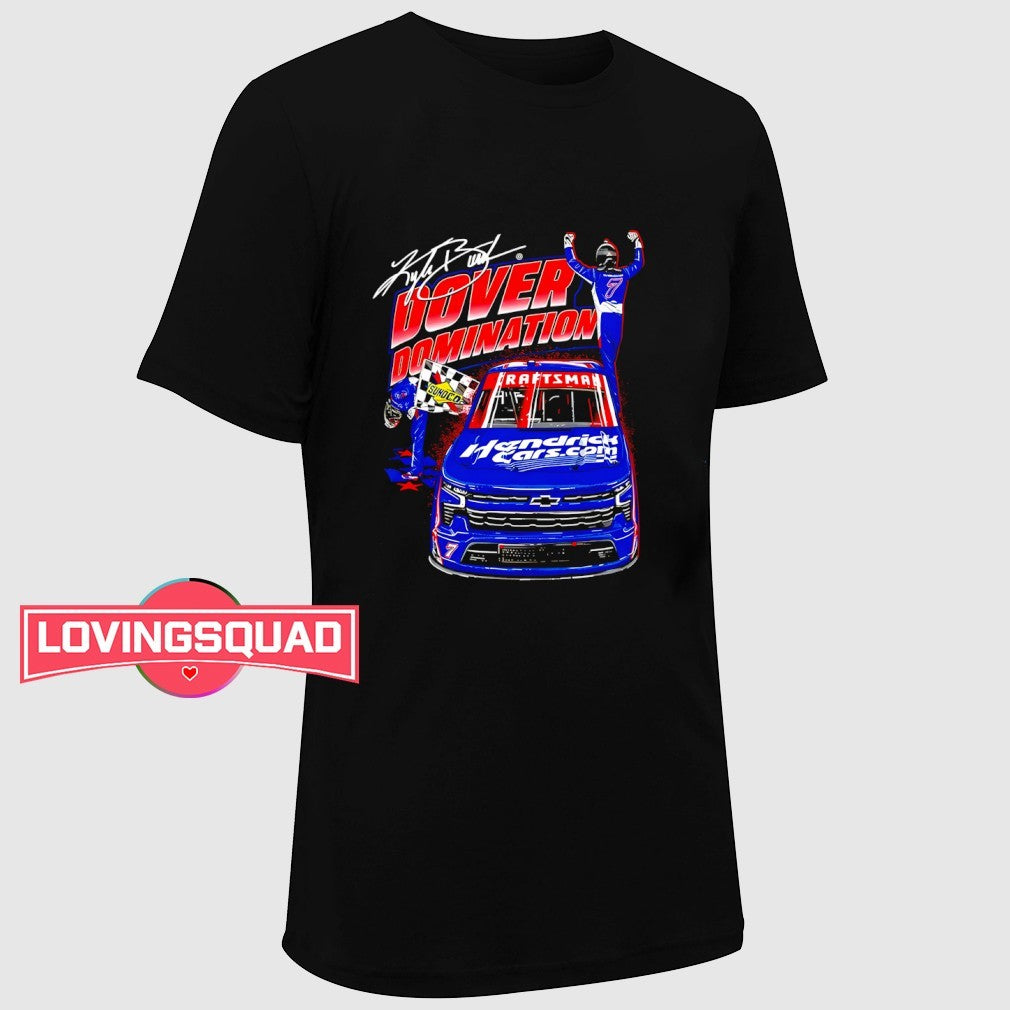 Kyle Busch Dover Domination Signature Shirt