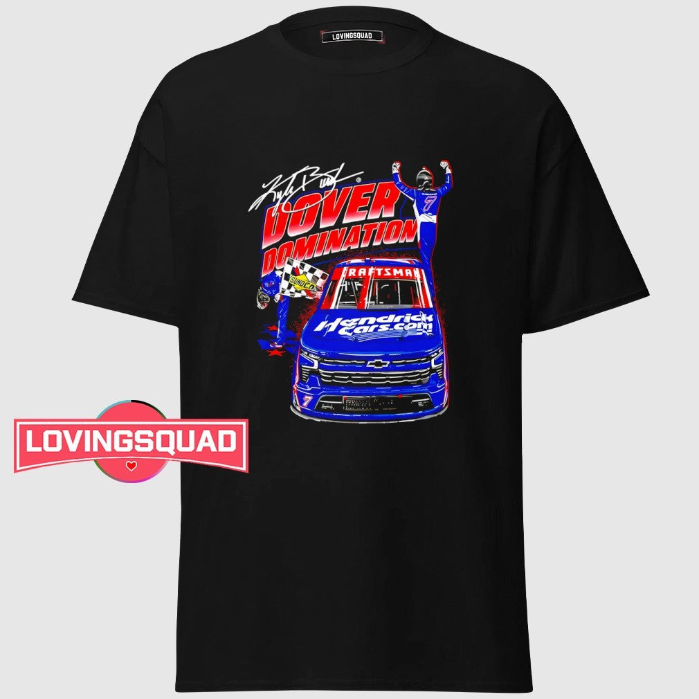 Kyle Busch Dover Domination Signature Shirt