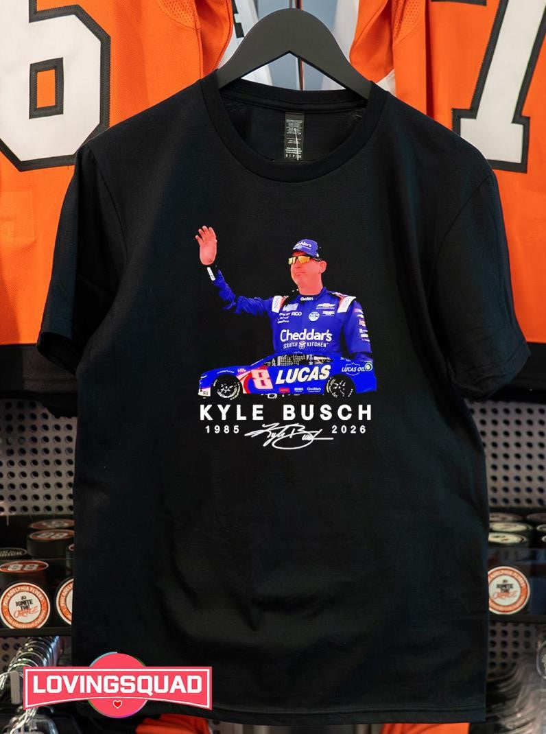 Kyle Busch Motorsports 1985-2026 Rowdy NASCAR Racing Signature Shirt