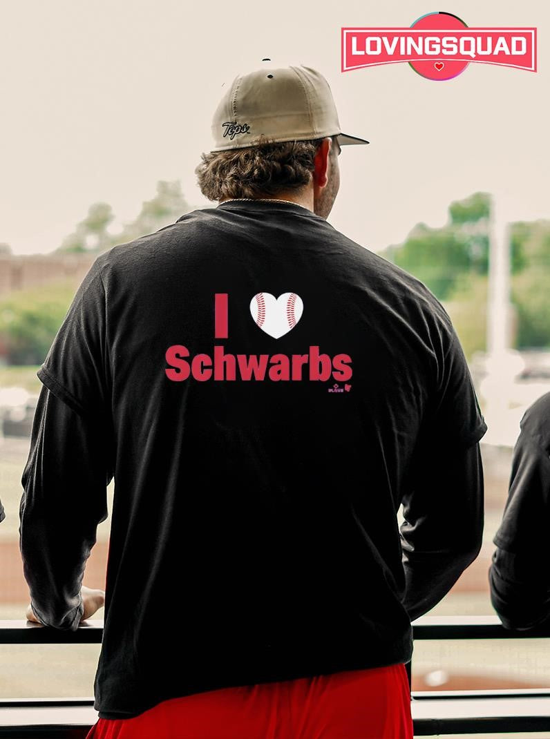 Kyle Schwarber I Heart Schwarbs Shirt