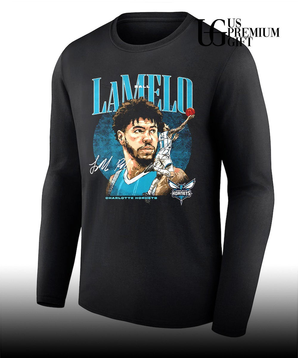 LaMelo Ball Charlotte Hornets NBA 2026 signature shirt