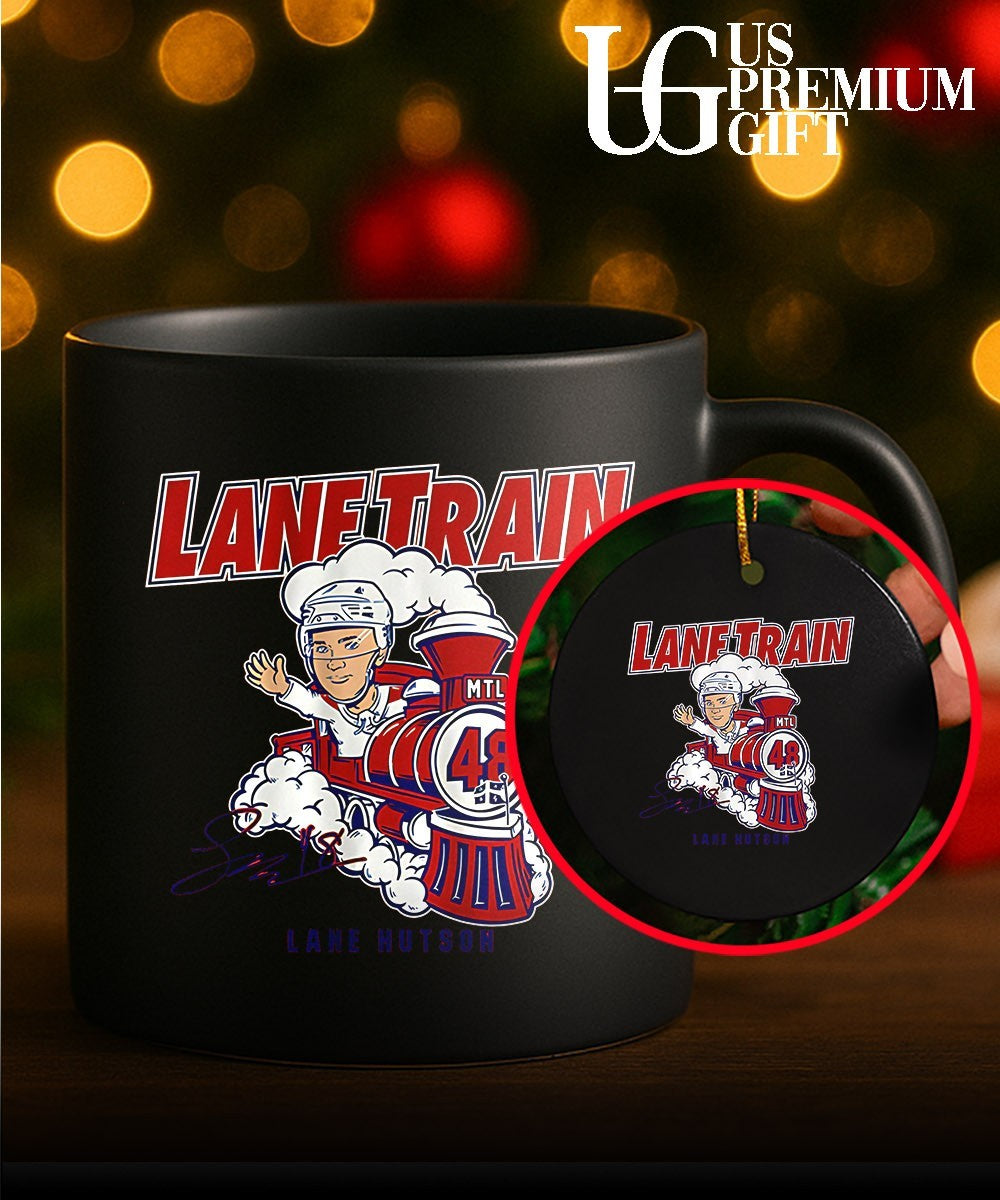 Lane Train Lane Hutson Montreal Canadiens hockey signature shirt