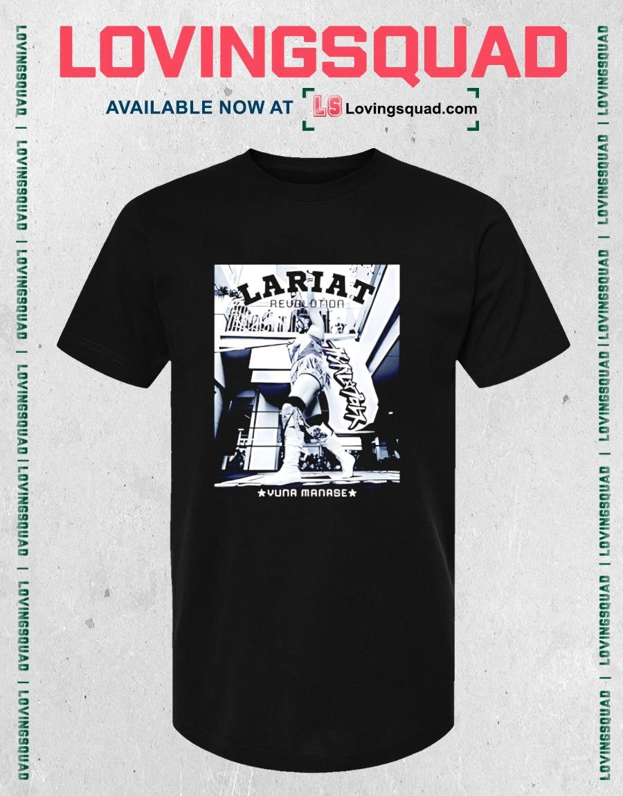 Lariat Revolution Yuna Manase Weekly Pro Wrestling shirt