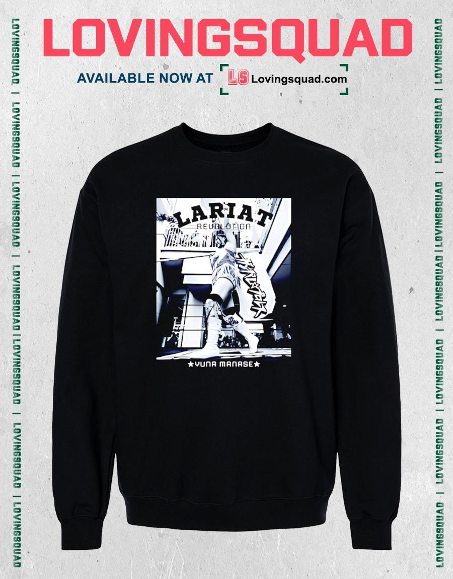 Lariat Revolution Yuna Manase Weekly Pro Wrestling shirt