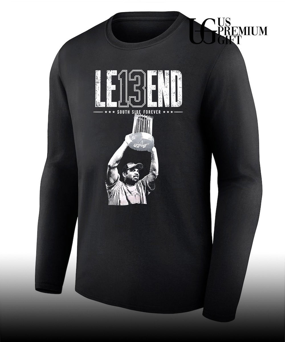 Le13end South Side Forever Chicago baseball shirt