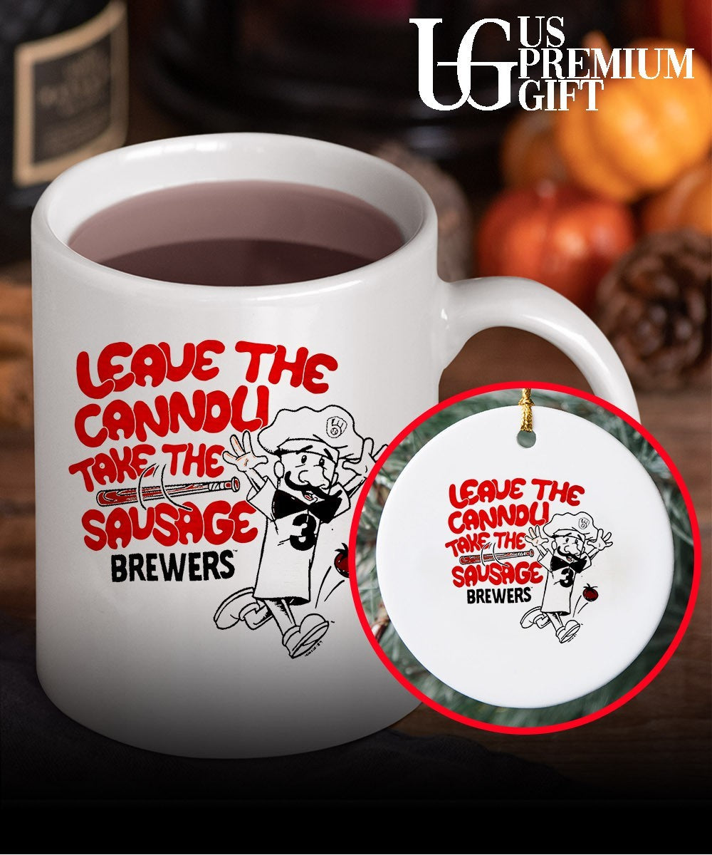 Leave The Cannoli Take The Sausage Brewers shirt