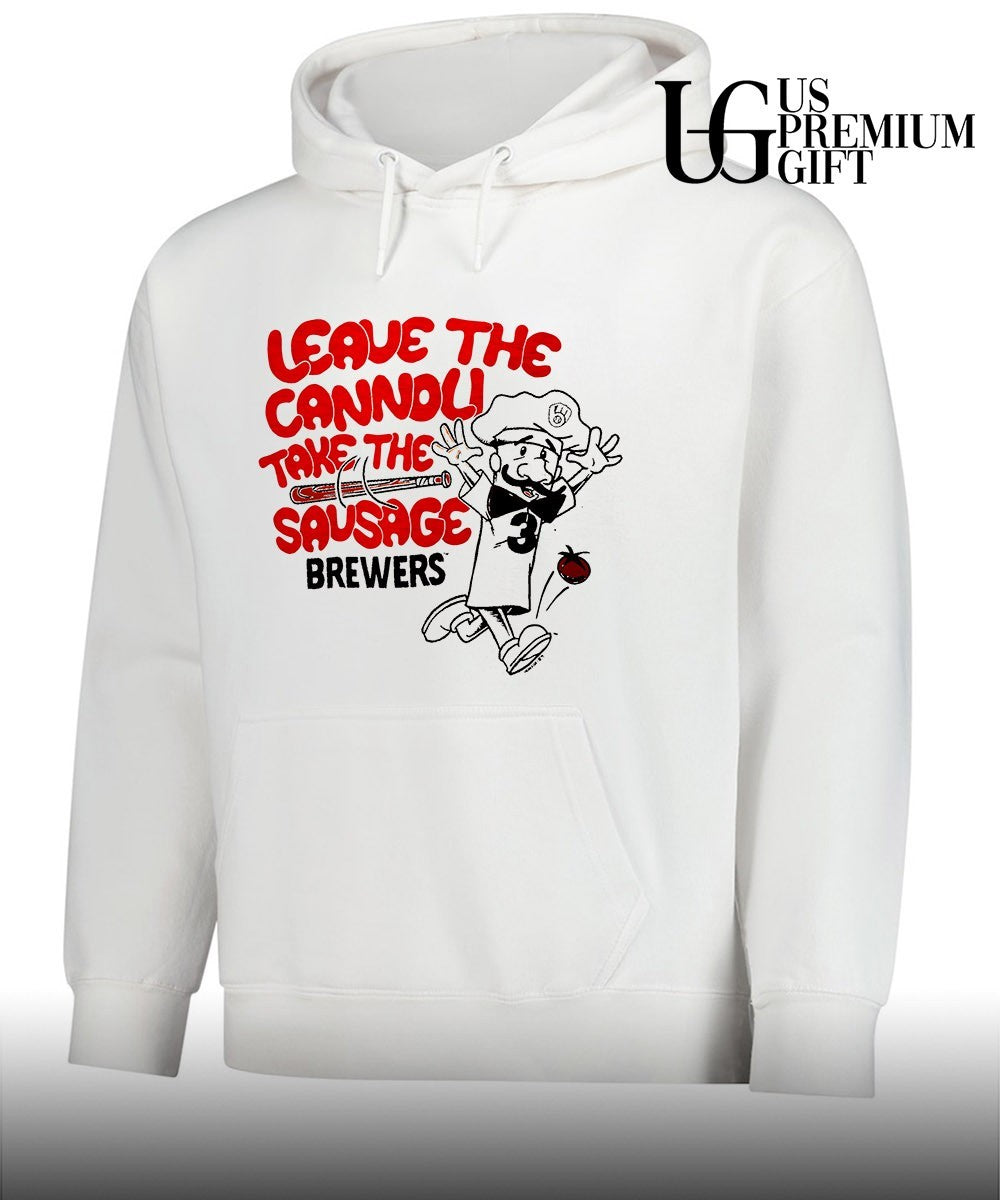 Leave The Cannoli Take The Sausage Brewers shirt