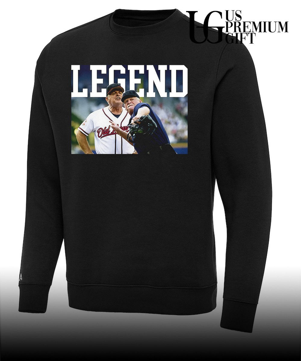 Legend Bobby Cox Atlanta Braves baseball shirt