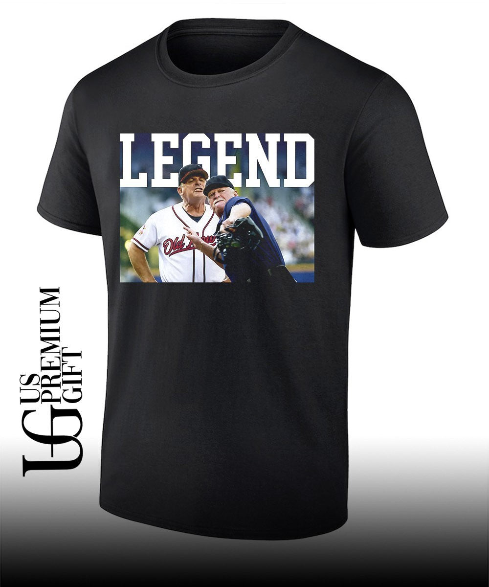 Legend Bobby Cox Atlanta Braves baseball shirt
