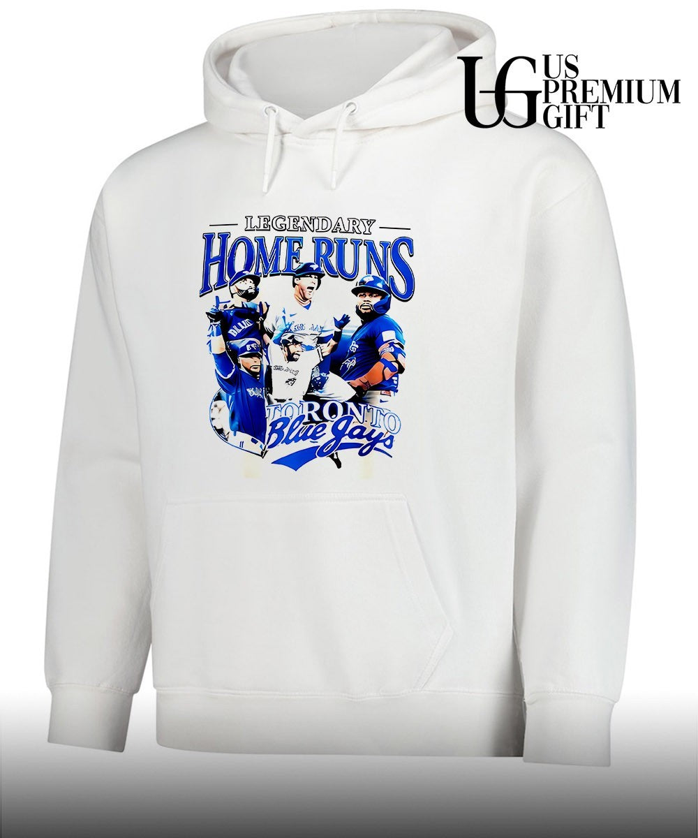 Legendary Home Runs Toronto Blue Jays baseball graphic shirt