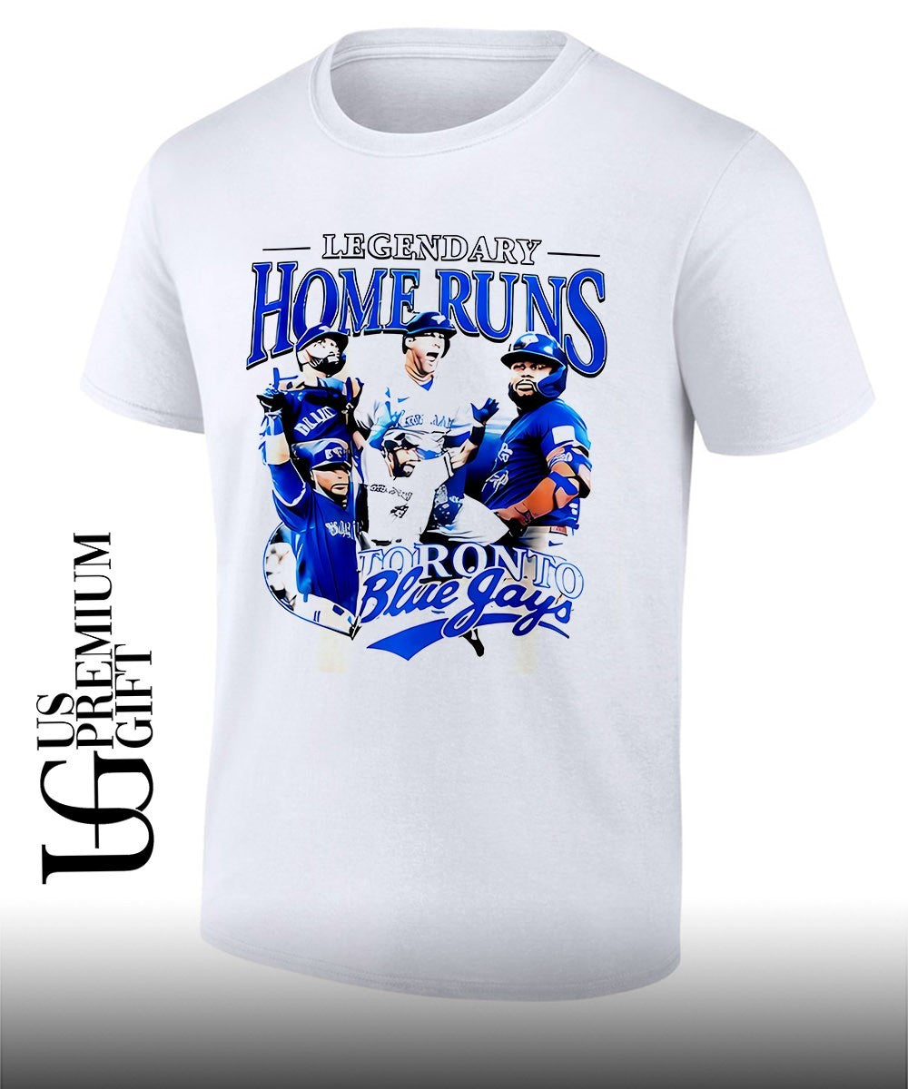 Legendary Home Runs Toronto Blue Jays baseball graphic shirt