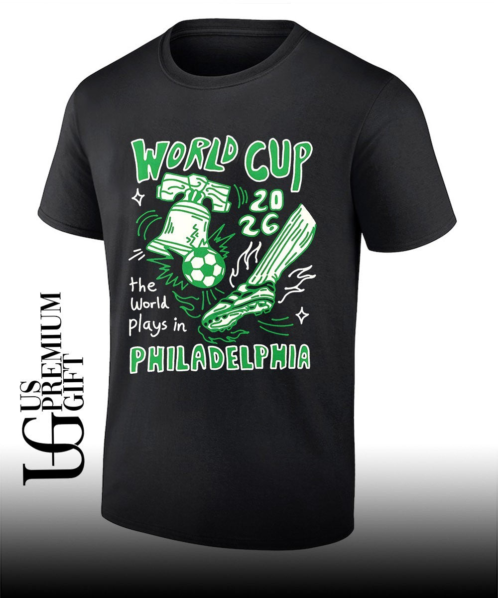Liberty Bell World Cup 2026 the World plays in Philadelphia shirt