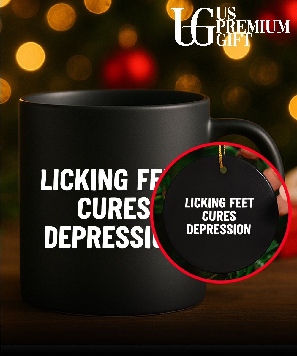 Licking Feet Cures Depression shirt