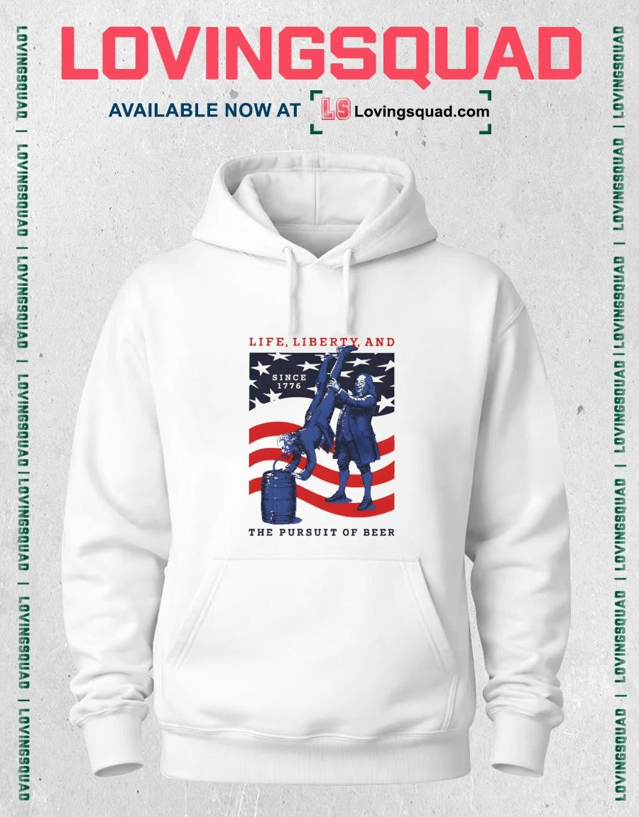 Life Liberty And The Pursuit Of Beer Pocket Shirt
