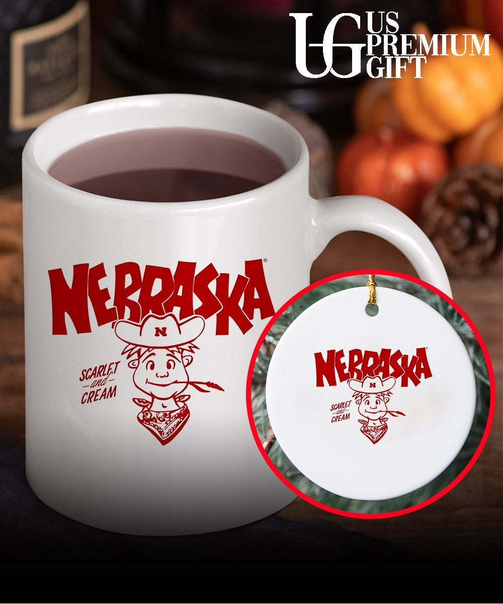 Lil Red Nebraska Cornhuskers NCAA Nebraska Scarlet and Cream shirt