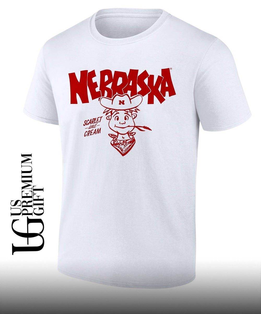 Lil Red Nebraska Cornhuskers NCAA Nebraska Scarlet and Cream shirt