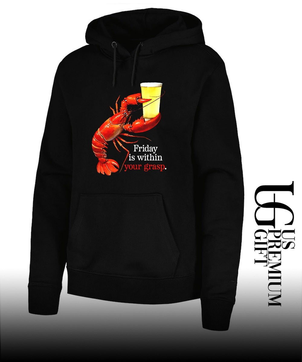 Lobster Friday is in your grasp beer shirt