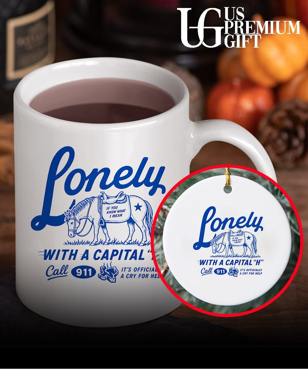 Lonely with a capital H Call 911 shirt
