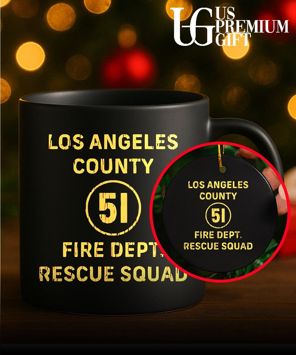 Los Angeles County Fire Department Rescue Squad shirt