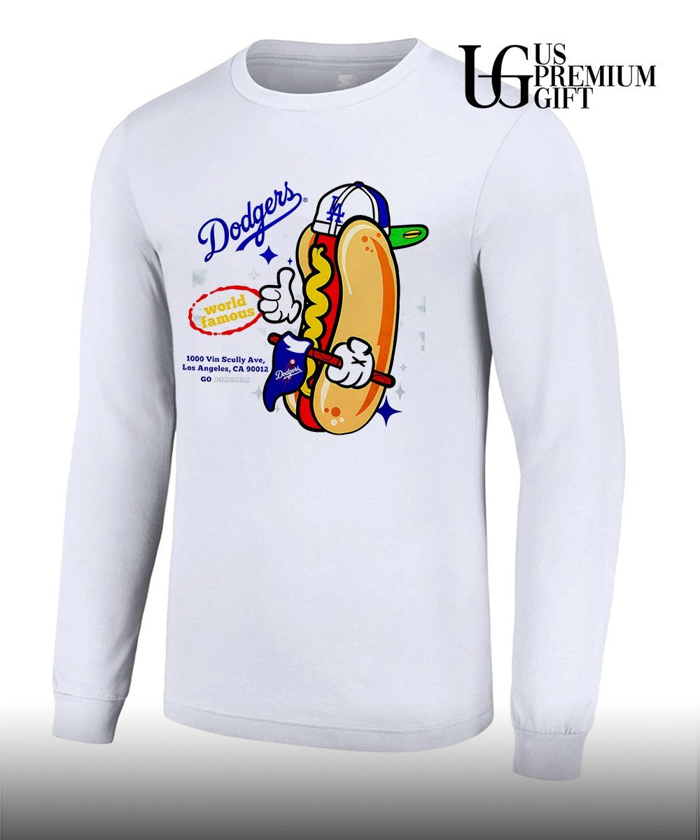 Los Angeles Dodgers World Famos Hot Dog Ballpark shirt
