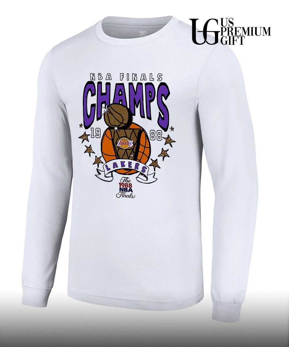 Los Angeles Lakers 1988 NBA Finals Champions Hardwood Classics History shirt