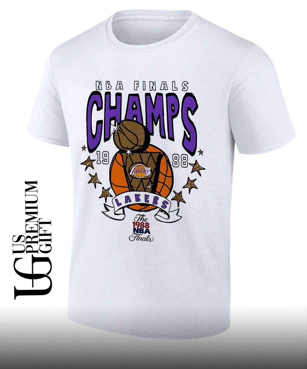 Los Angeles Lakers 1988 NBA Finals Champions Hardwood Classics History shirt