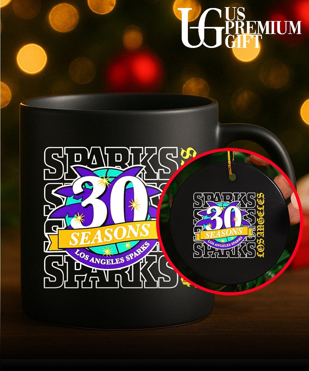 Los Angeles Sparks 30 Season in Los Angeles logo shirt