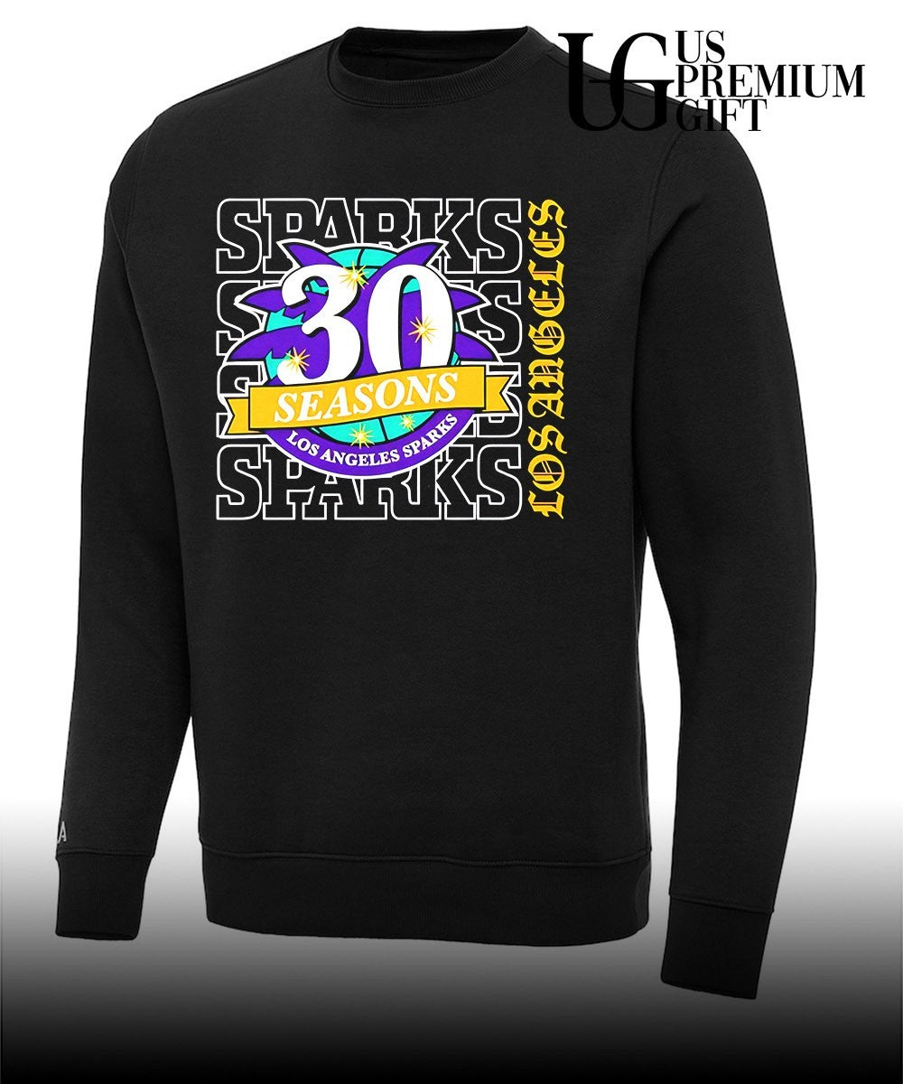 Los Angeles Sparks 30 Season in Los Angeles logo shirt