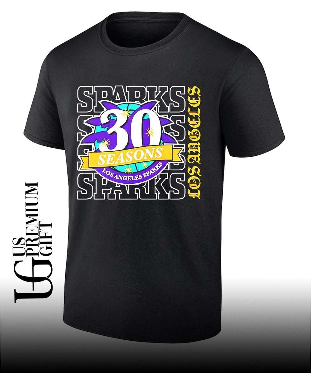 Los Angeles Sparks 30 Season in Los Angeles logo shirt