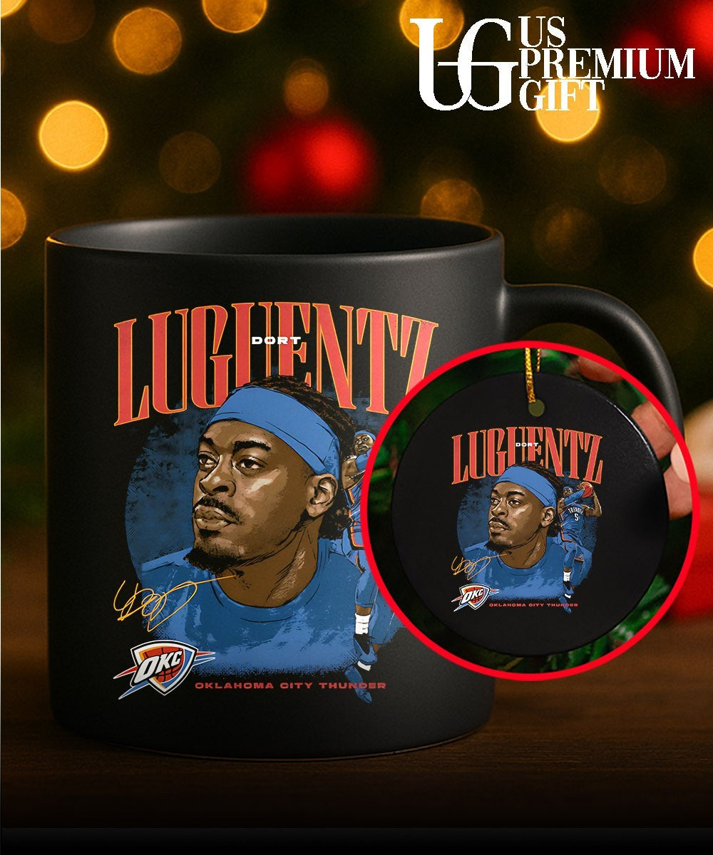Luguentz Dort player Oklahoma City Thunder NBA 2026 signature shirt