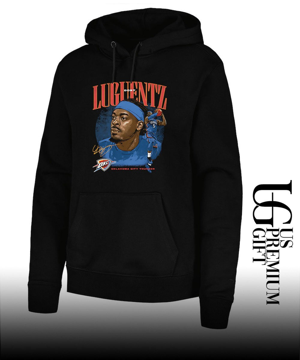 Luguentz Dort player Oklahoma City Thunder NBA 2026 signature shirt