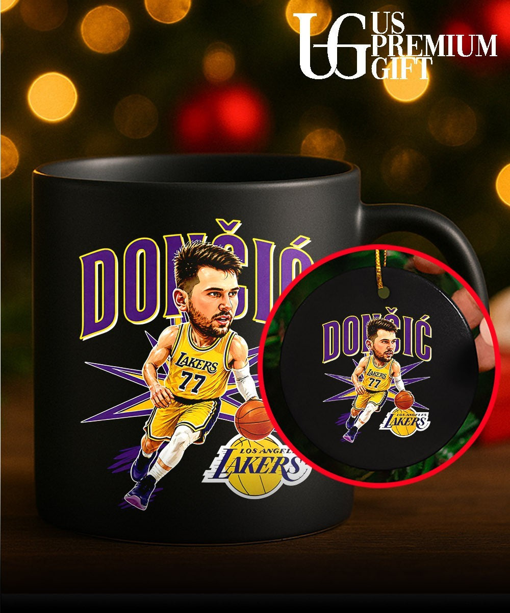 Luka Doncic Los Angeles Lakers NBA 2026 big head shirt