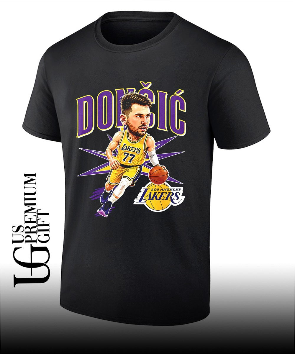 Luka Doncic Los Angeles Lakers NBA 2026 big head shirt
